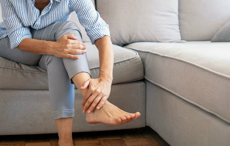 سرد شدن عضلات پاها
