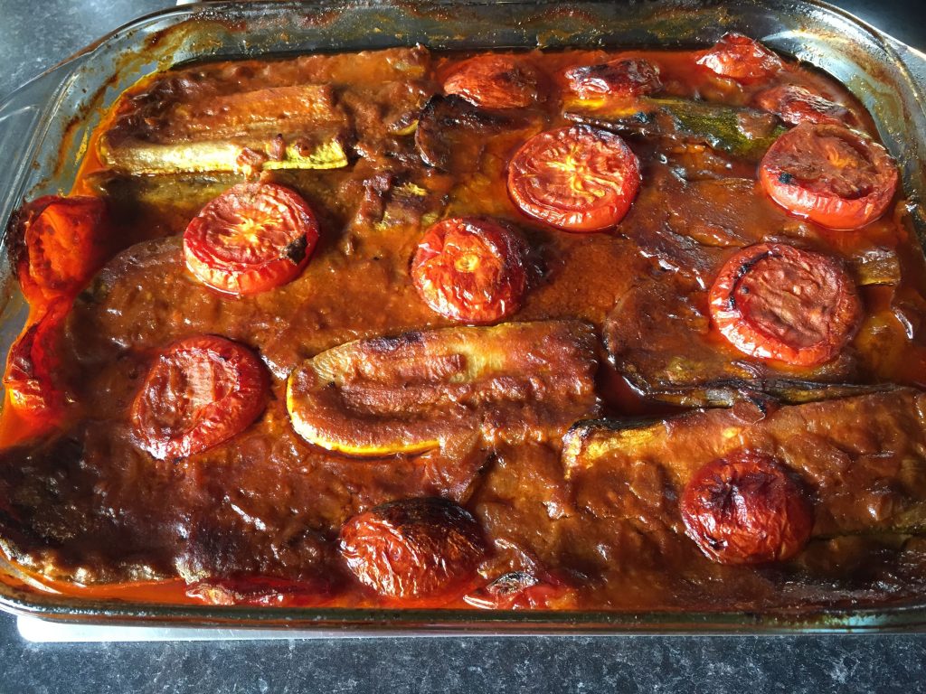 خورش کدو بادمجان