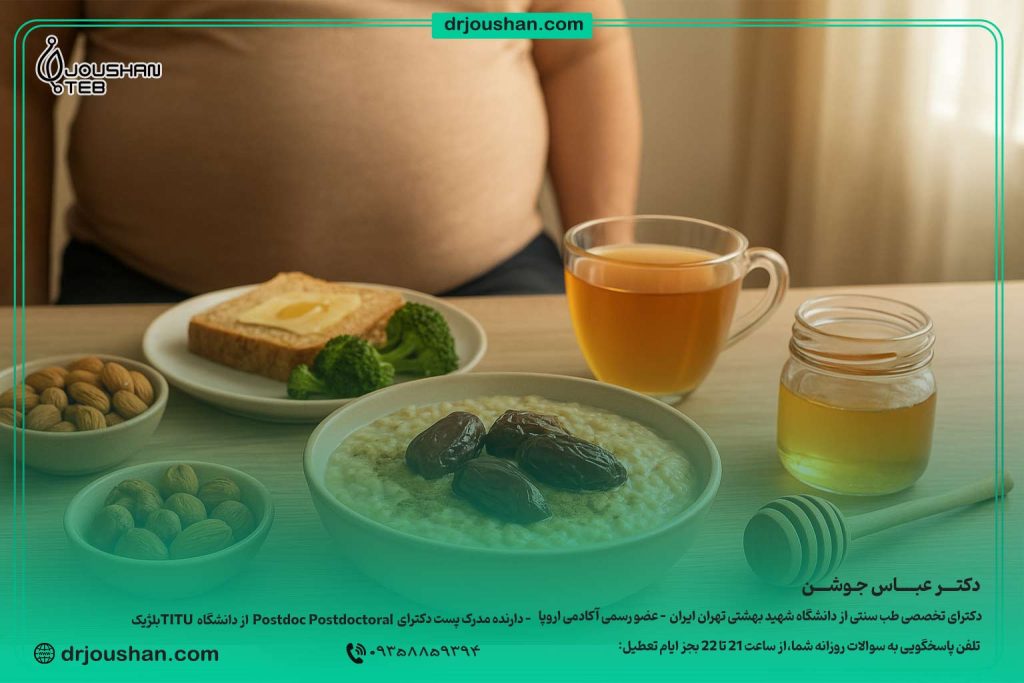برنامه-غذایی-کاهش-چاقی-شکمی