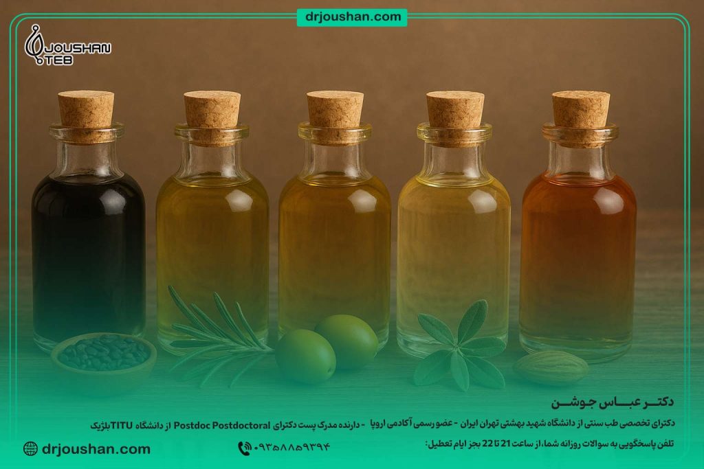 روغن‌های-مفید-برای-درمان-ریزش-موی-سکه‌ای