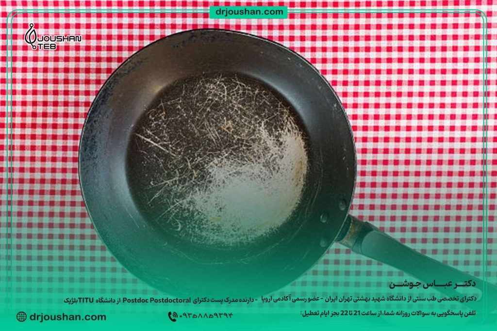 ظروف-تفلون-سرطان-زا-دکتر-عباس-جوشن