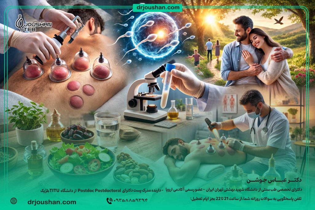 تاثیر-حجامت-بر-باروری-و-تقویت-اسپرم-در-طب-سنتی-دکتر-عباس-جوشن