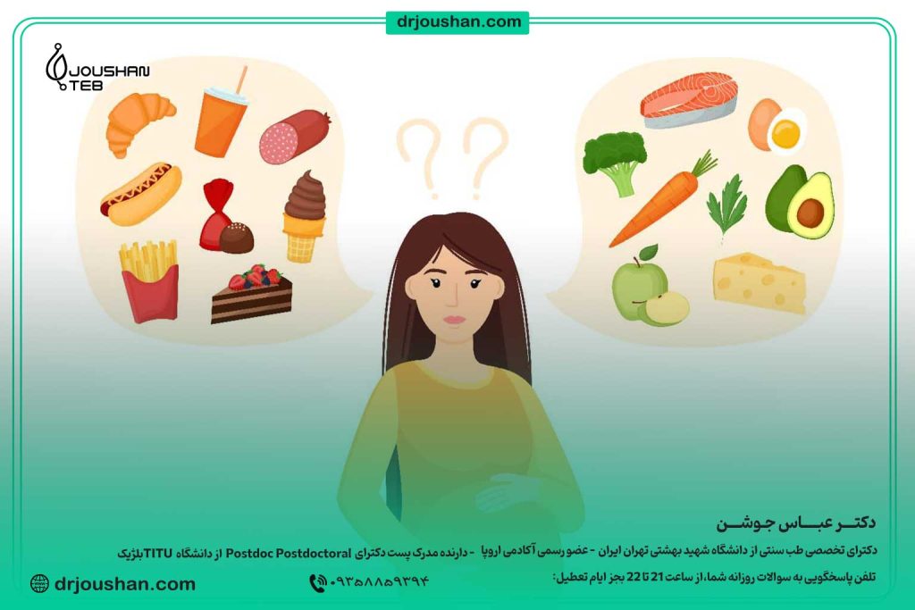 مواد-غذایی-مفید-و-مقوی-برای-بارداری-سریع-تر-دکتر-عباس-جوشن